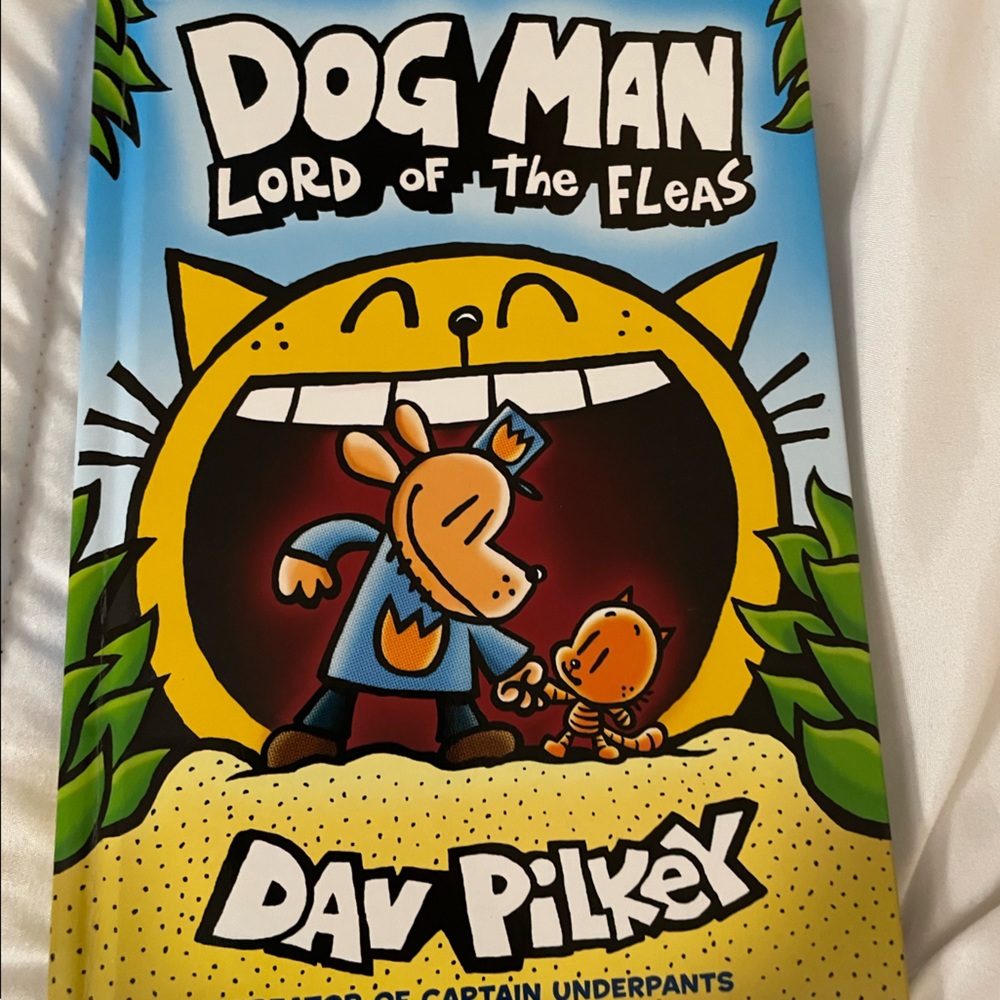 Dog Man Lord of The Fleas Book